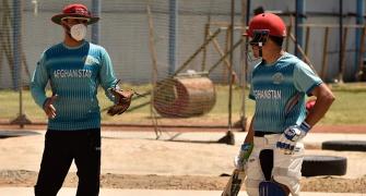 Afghan cricketers resume training despite virus fears