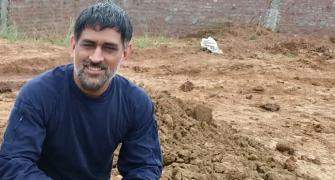SEE: Meet Farmer Dhoni