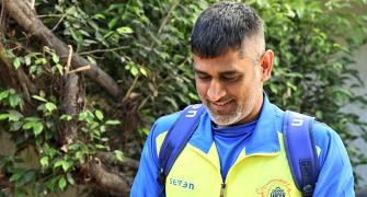 SEE: Dhoni leaves Chennai after IPL's suspension