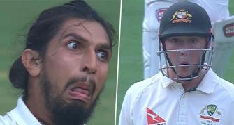 Here's what Ishant did to make Smith uncomfortable