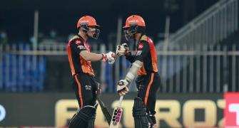 PIX: SunRisers trounce Mumbai Indians, make play-offs