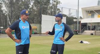 'Back to business': Shastri preps with team in Sydney