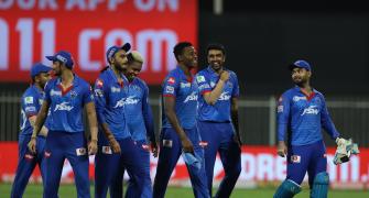 Iyer lauds bowlers as Delhi defend 'under-par score'