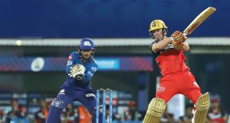 PIX: Harshal, AB earn RCB last-ball win over Mumbai