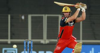 PICS: De Villiers stars as RCB escape to victory
