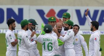 Sajid Khan puts Pakistan on top against Bangladesh