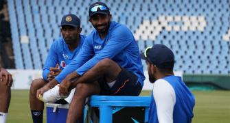Indian Team All Smiles During Nets