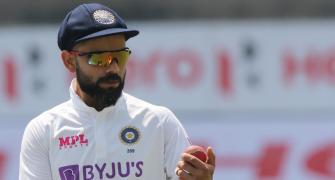 Not pleased with quality of SG Test balls, says Kohli
