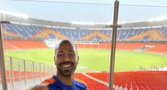 Hardik, Rohit impressed with the Motera stadium