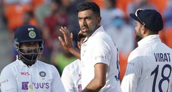 Rohit hails Ashwin, Axar after routing England