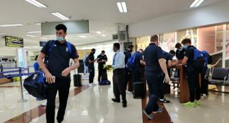 Kohli, Shastri, England players land in Chennai