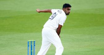 Ashwin roars back with five-wicket haul for Surrey