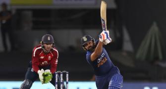 Rohit tops 9000 runs in T20 cricket