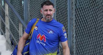 Finally, CSK batting coach Hussey leaves for home