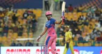 IPL PIX: Rajasthan stun Chennai to keep hopes alive