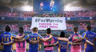 'For Warnie': RR Salute 1st Captain