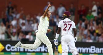 Boland disembowels the West Indies in one over
