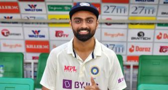 Unadkat ends 12-year wait for maiden Test wicket!