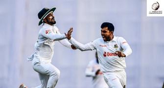 PHOTOS: Mirpur Test set for a thrilling finish