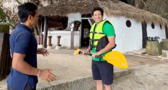 SEE: When Sachin 'decided to paddle up'