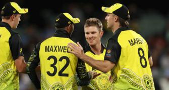T20 WC: Aus win by whisker, rely on SL to stay alive