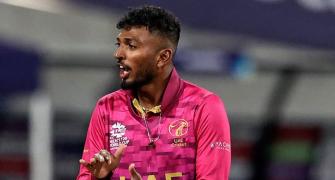 UAE's Meiyappan takes first hat-trick of T20 World Cup
