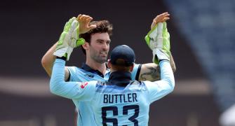 England's Topley limps entirely out of the T20 WC