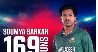 Soumya Sarkar Breaks Sachin's ODI Record