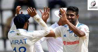 Milestone man Ashwin spins out Windies on Day 1