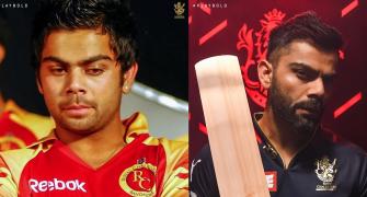 '15 years of the King in RCB colours'