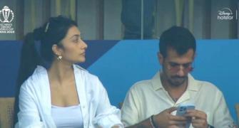 What Was Yuzi Chahal Doing At Wankhede?