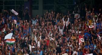 Why did Eden Gardens crowd support South Africa?