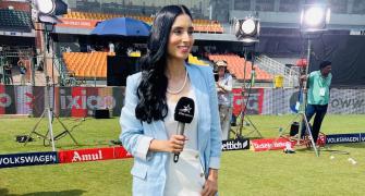 Pakistan presenter covering World Cup leaves India