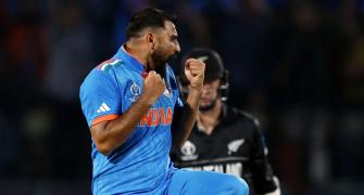 PIX: India ease past New Zealand, end 20-year wait