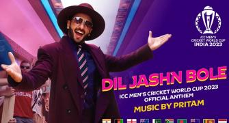 Ranveer stars in 2023 World Cup's official anthem
