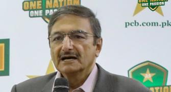 PCB supremo makes amends; hails India's reception