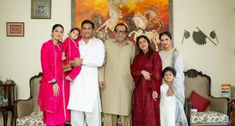 Sania Mirza Celebrates Eid With Family