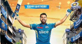 MI's Special Song For Birthday Boy Rohit
