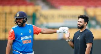 Pant Catches Up With Rohit And Co