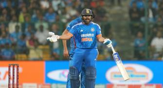 SEE: Frustrated Rohit Unhappy With Umpire