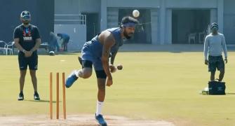 SEE: Hardik Pandya bowling full tilt ahead of IPL