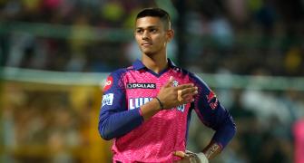 Jaiswal continues 'love story' with sixes!