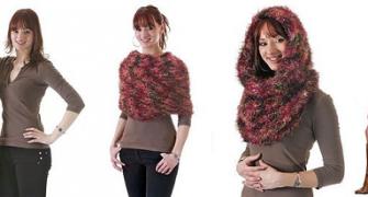 WOW - This Scarf Can be Worn as a Top, Scarf, Shawl, Cardigan and So On...