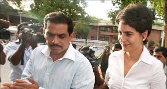 'Received it today,' says Priyanka on ED notice to husband over land deal