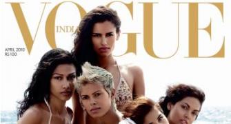 First look: Dusky bikini beauties grace Vogue cover
