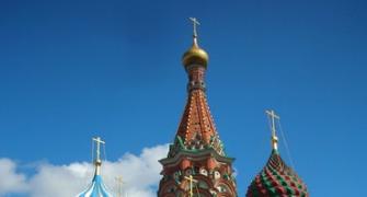 Google doodle for St Basil's Cathedral anniversary