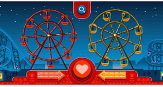 George Ferris: Google's new doodle for Valentine's Day