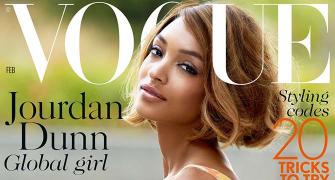 The first black model on Vogue cover in 12 years!