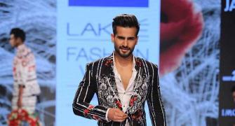 Karan Tacker wears flowers and gets it right too!
