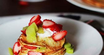 How to make Strawberry Cream Pancake